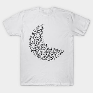 Script Moon T-Shirt